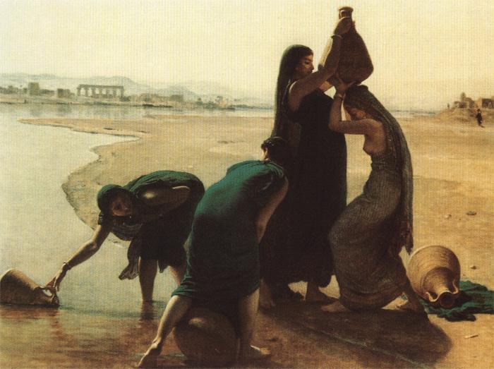 leon belly Fellaheen Women by the Nile.